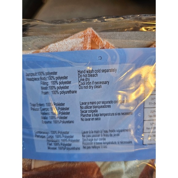 Bluey Bingo Toddler Costume Jumpsuit Headpiece Size M 3T 4T Halloween‎ Dress Up - Picture 7 of 9